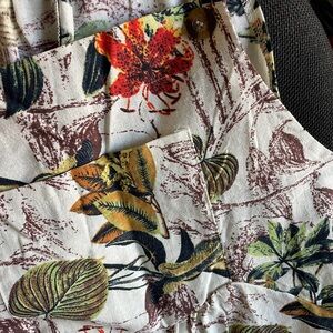 Floral Print Overalls Plus size